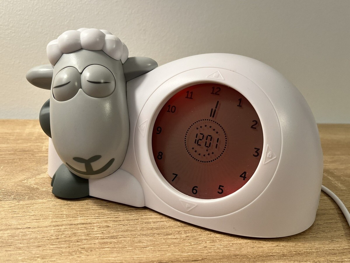 Zazu Sam The Sheep Alarm Clock Sleep Trainer For Kids USB Cord