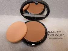 MAKE UP FOR EVER DUO MAT POWDER FOUNDATION # 216 CARAMEL 10G FULL SIZE