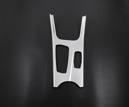 ABS Silver Center Console Panel Cover Modified Trim For BMW X3 X4 F25 F26 11-17 - Picture 6 of 6