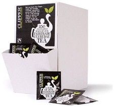 Clipper Tea Bags Fairtrade Everyday 250 Envelopes 0.11 per strip