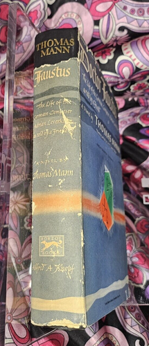 DOCTOR FAUSTUS Thomas Mann Biography History Rare Book HC DJ 1948 Demons Occult - Picture 3 of 24