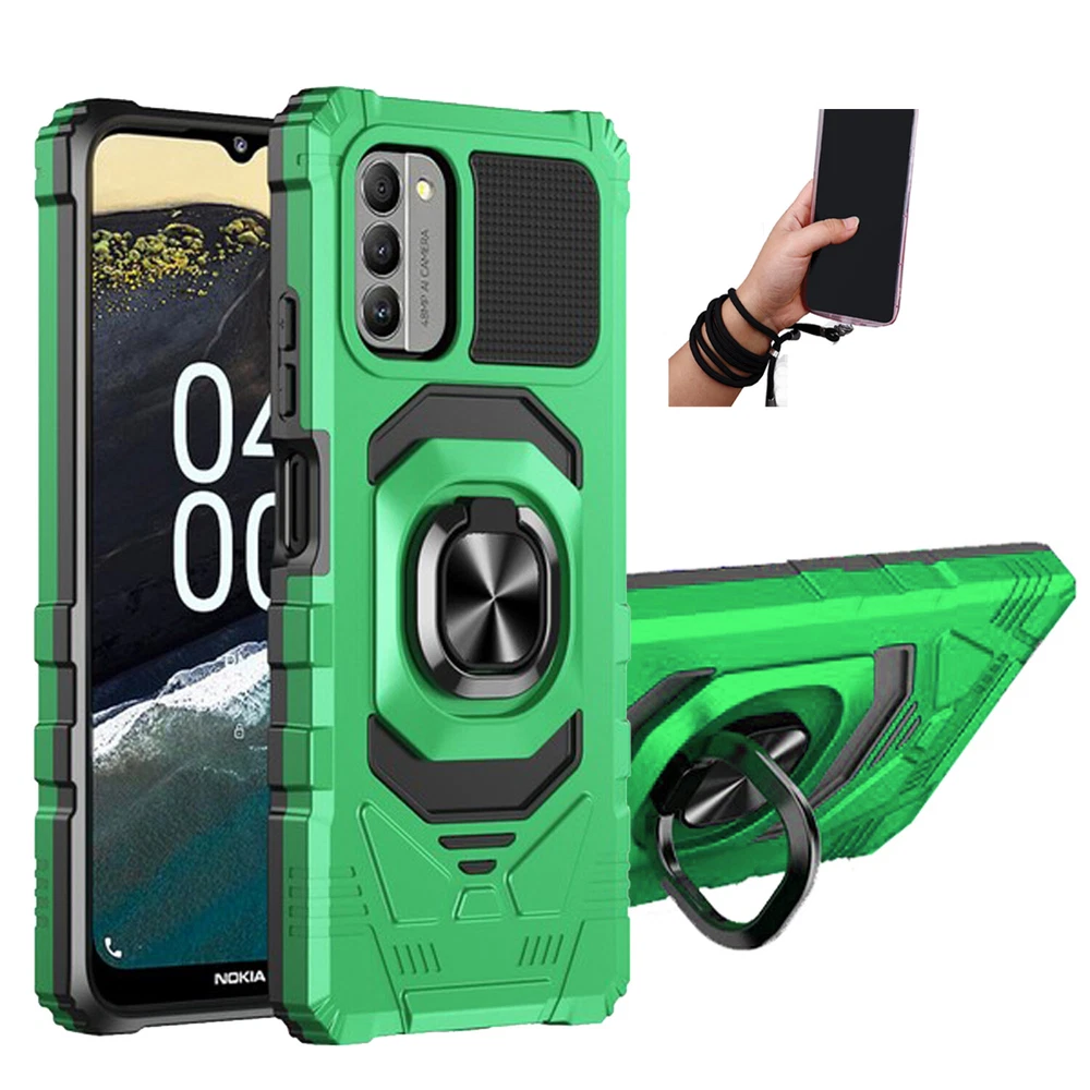 Phone Case for Nokia C300 / G100 Shock Absorbing Lanyard CrossBody NeckLace
