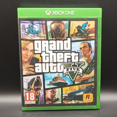 Xbox One Spiel: Grand theft Auto V 5 inkl. Anleitung