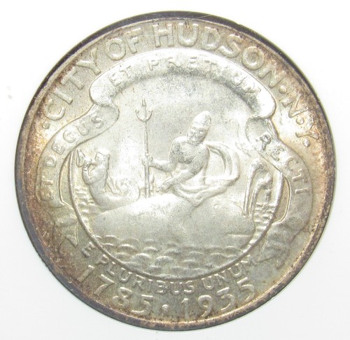 1935 Hudson NY Sesquicentenario mezzo dollaro NGC MS 65 - Foto 4 di 4