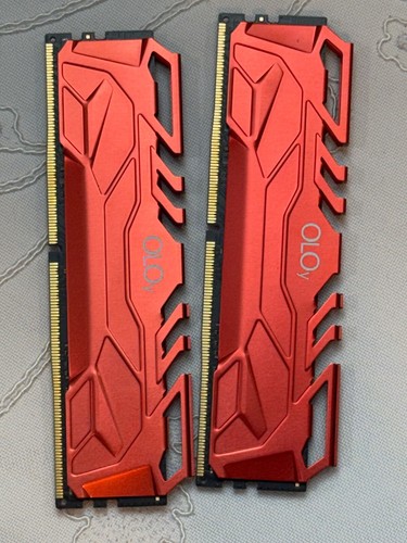 OLOy 32GB (2 x 16GB) 288-Pin DDR4 SDRAM DDR4 3200 (PC4 25600) Red 16-18-18- - Zdjęcie 4 z 4