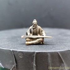 Mini Landscape Decor,Brass Mountain Water,Boya Drum Harp,Bonsai Rockery