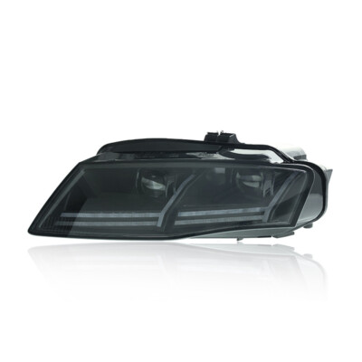 For AUDI A4 S4 2009-2012 LED DRL Sequential Projector Headlights