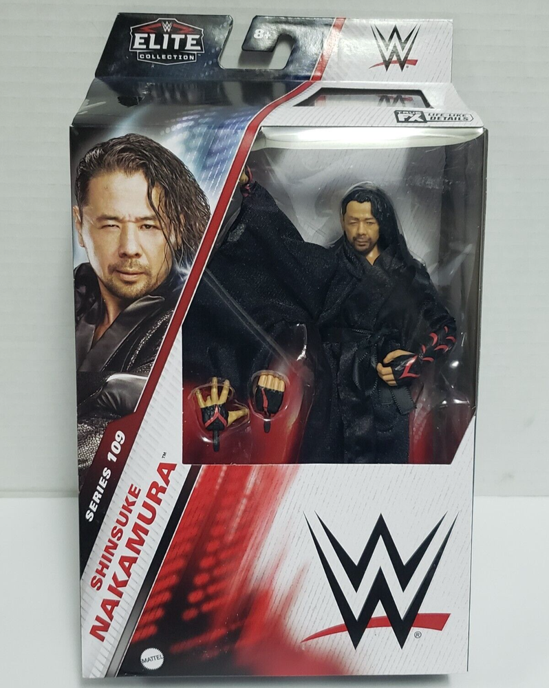 SHINSUKE NAKAMURA - CHASE WWE WWF NXT Mattel Elite Collection Series 109 Figure