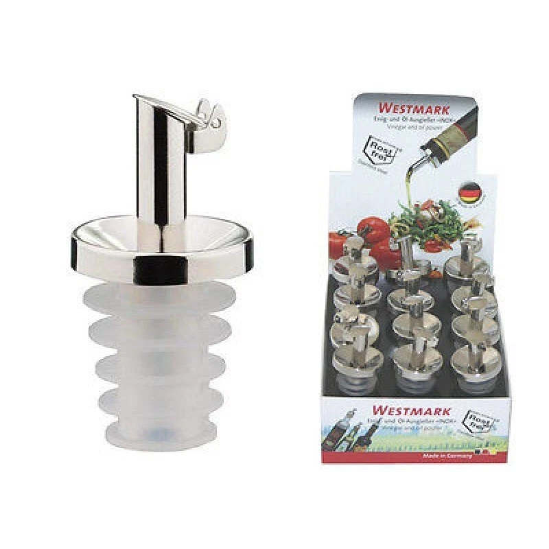 Westmark Tappo dosatore versatore beccuccio olio aceto bottiglia alcolici  Rotex - Immagine 3 di 4