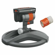 GARDENA (84-BZMX) Up to 2300 Sq Ft, ZoomMaxx Adjustable Oscillating Sprinkler...