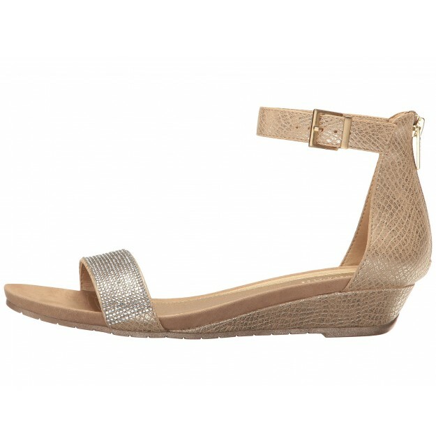 Kenneth Cole Reaction Womens Great Vibe 2 Open Toe Toe Toe Casual Ankle, gold, Size 8.5 3b72a5 Kenneth Cole Reaction Womens Great Vibe 2 Open Toe Toe Toe Casual Ankle, gold, Size 8.5 3b72a5