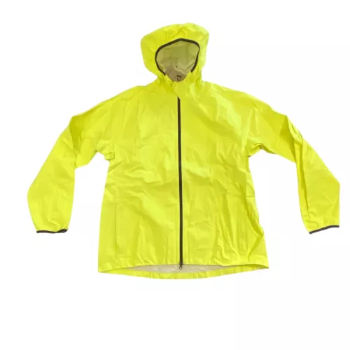 PEARL iZUMi Summit WXB Jacket Mens XXL Screaming Yellow Hi Vis Adjustable Hood