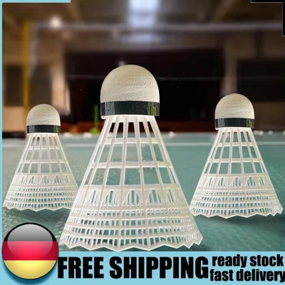 3/6 Pcs Badminton Birdies Badminton Shuttlecocks Outdoor & Indoor Use High Speed