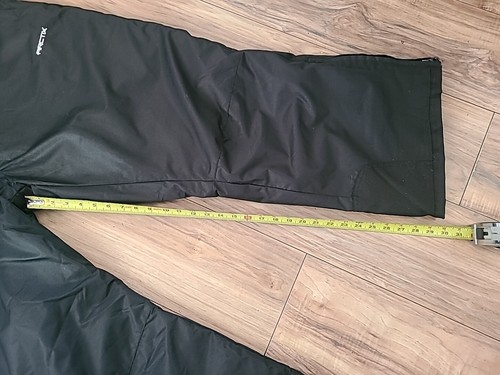 Arctix Women's black snowpants 4X / 4TG Extra Large Zippered Legs Hook Buttons - Picture 2 of 7