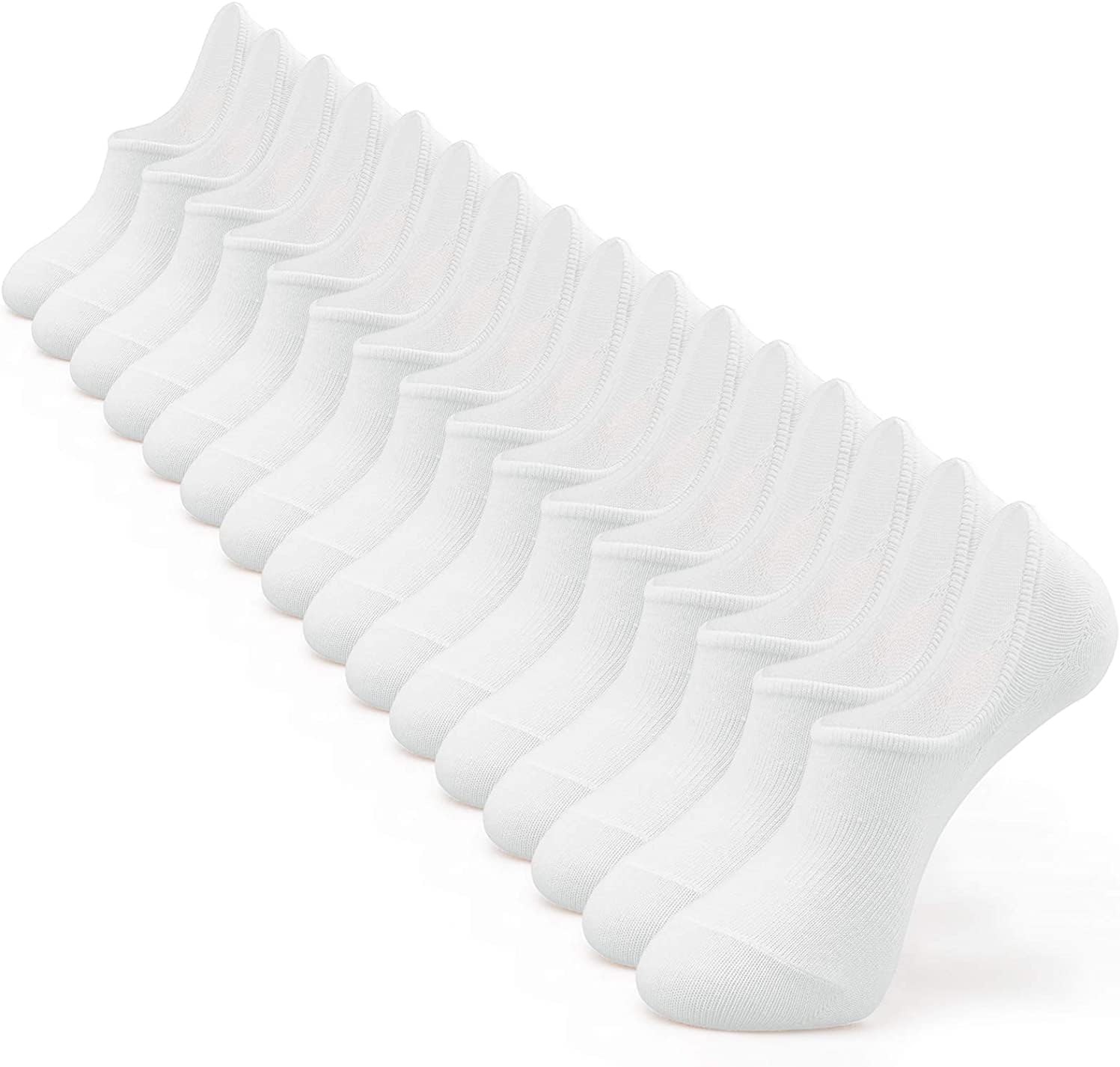No Show Socks Men Low Cut Ankle Short Socks for Men Casual Athletic Socks with N-image