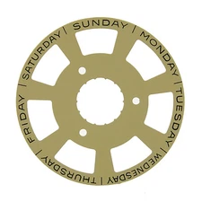 Day Disc Dial to fit Rolex President II Caliber 3156 Champagne color