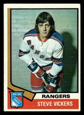 1974-75 Topps Steve Vickers #29 - New York Rangers