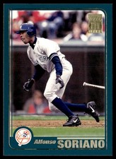 2001 Topps Alfonso Soriano New York Yankees #508