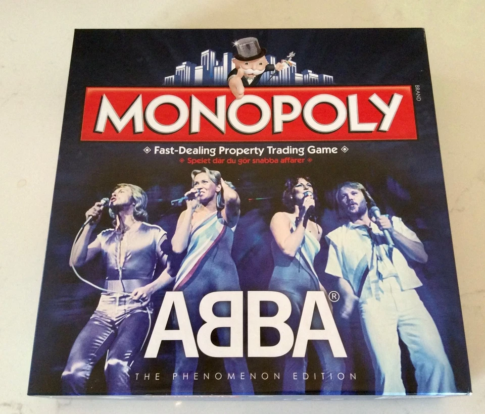 ABBA MONOPOLY Never used / contents still sealed LIKE NEW Cond RARE Limited Edit - Image 2 of 4