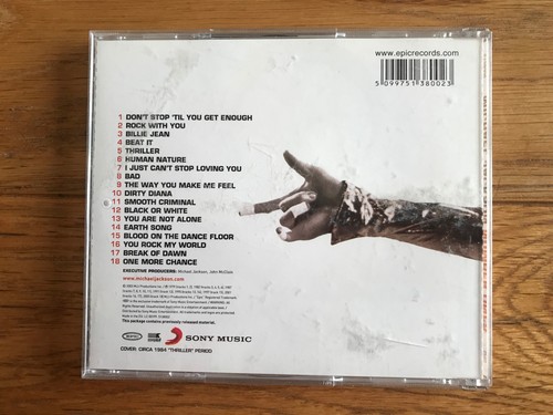 MICHAEL JACKSON - Various - Priced Individually - Part of BUY ANY 3 FOR 2 OFFER - Picture 19 of 20