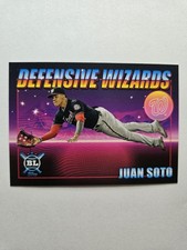 2021 Big League Baseball #DW-14 Juan Soto Defensive Wizards AA20