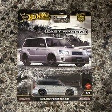 Hot Wheels Car Culture Fast Wagons Subaru Forester STI 1:64 Diecast Car Culture
