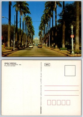 Continental Praca Da Liberdade Belo Horizonte Brazil Postcard