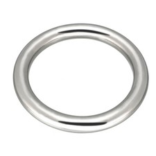 Multi-Purpose Metal O Ring Buckle Welded 66mm x 50mm x 8mm for Hardware Bag