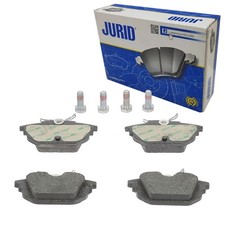 JURID BREMSBELÄGE HINTEN passend für ALFA ROMEO 145 146 155 33 GTV SPIDER FIAT B