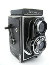 Flexaret 111 TLR 120mm Camera 80mm f3.5 lens Prontor-S shutter No 30423739 CLA'd