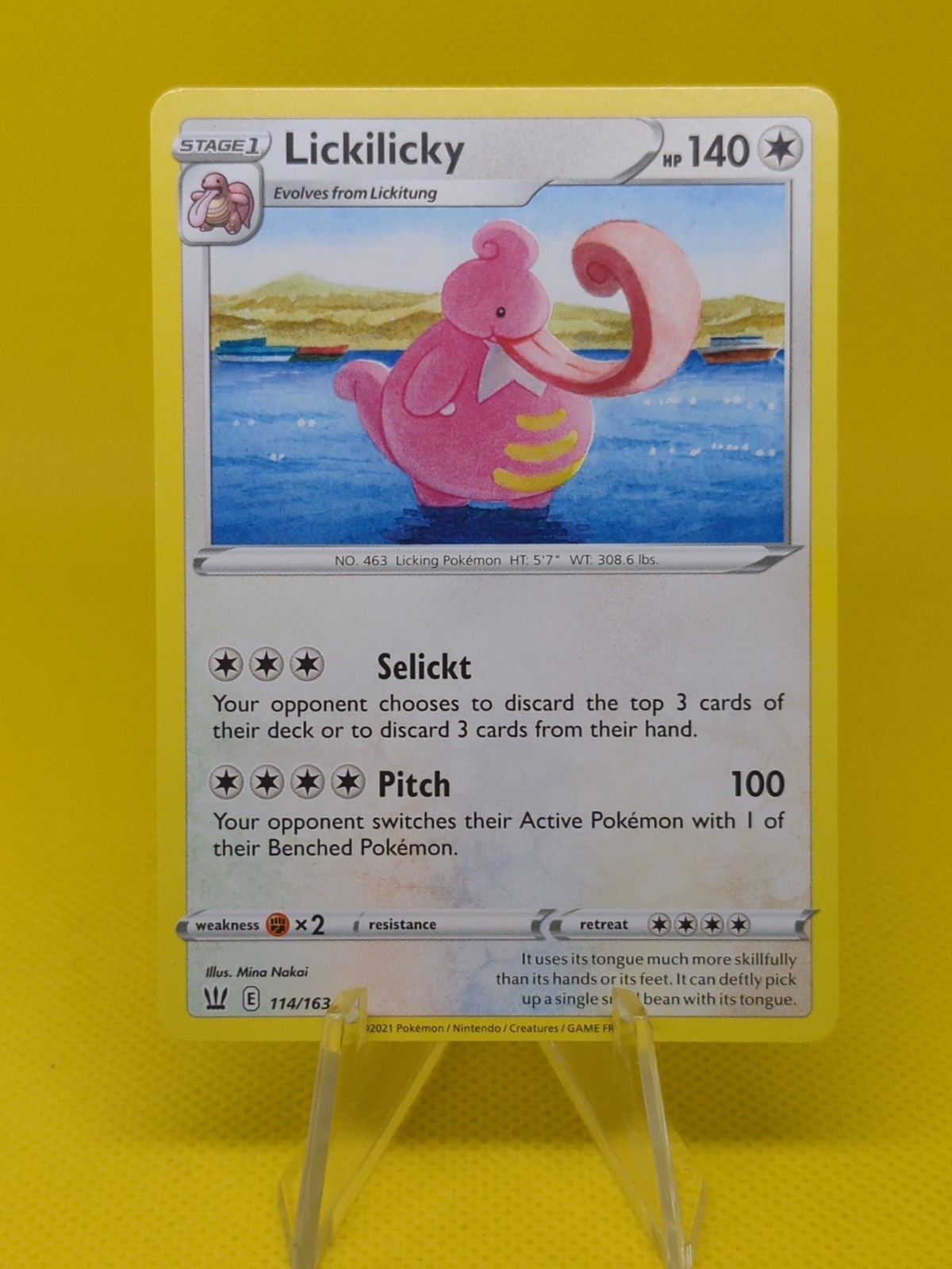 Pokemon - Lickilicky - 114/163 - Rare