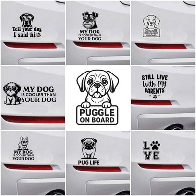 Hund Auto Autoaufkleber Hund an Bord Fensteraufkleber Vinyl personalisiert Autoaufkleber