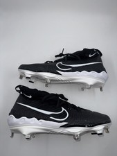 Nike Alpha Huarache NXT Black White Baseball Cleats DJ6517-001 Men's Size 11