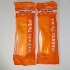 Brand New Set Of Two Stepprs Massage Insoles US M SIZE 10/ W SIZE 11/ UK 9
