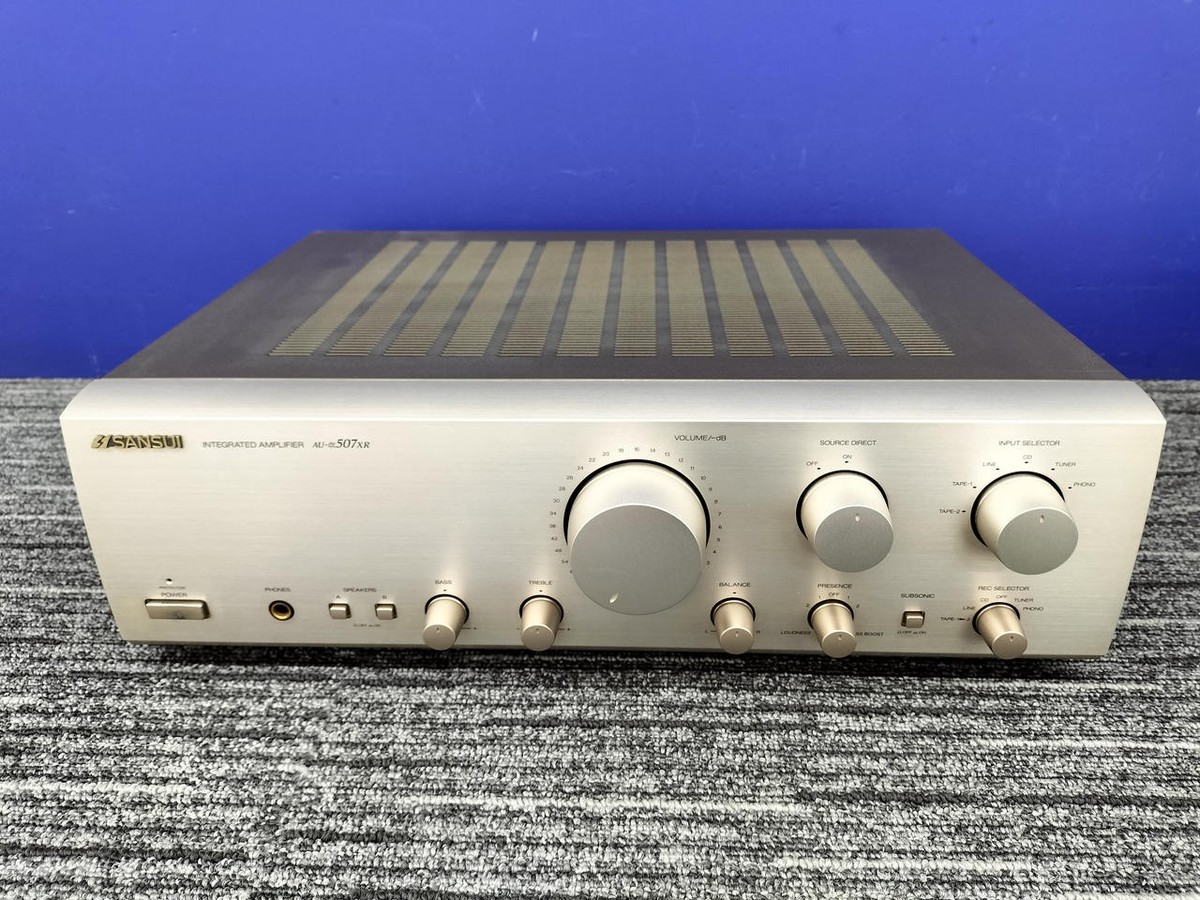 アンプ SANSUI AU-a507XR SANSUI AU-α507XR Integrated Amplifier Good Condition from
