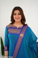 Traditional south Indian Kurti With Dupatta Festive And Partywear onam kurti