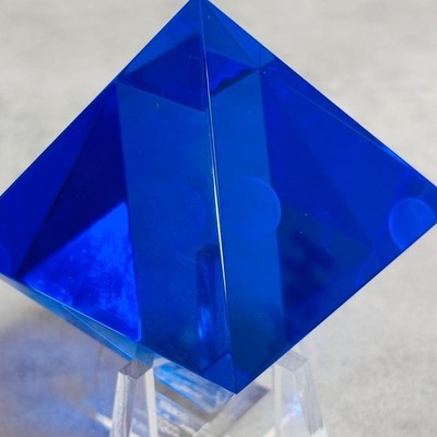 Evangelion 6th Angel Ramiel Crystal Object Early Production w/ Box