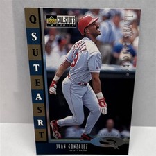 Upper Deck 1998 Juan Gonzalez #SQ18 Texas Rangers MLB Starquest Insert Single