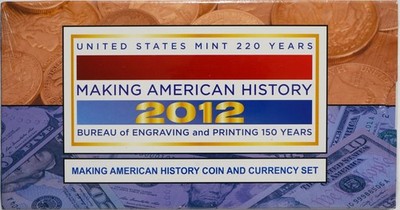 2012 U.S. Mint 220 Years Coin and Currency Set w/ OGP