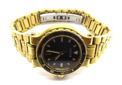 GUCCI 9800L Gold watch for sale online | eBay