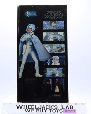 Padme Amidala Star Wars Heroes of the Rebellion 2008 Sideshow NEW