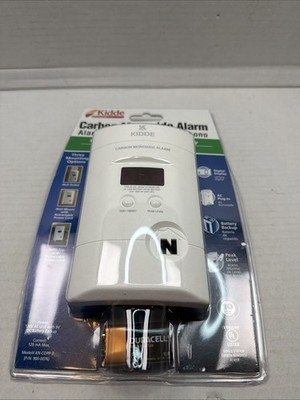 Kidde 900007601 Nighthawk Carbon Monoxide Alarm with Digital Display - White