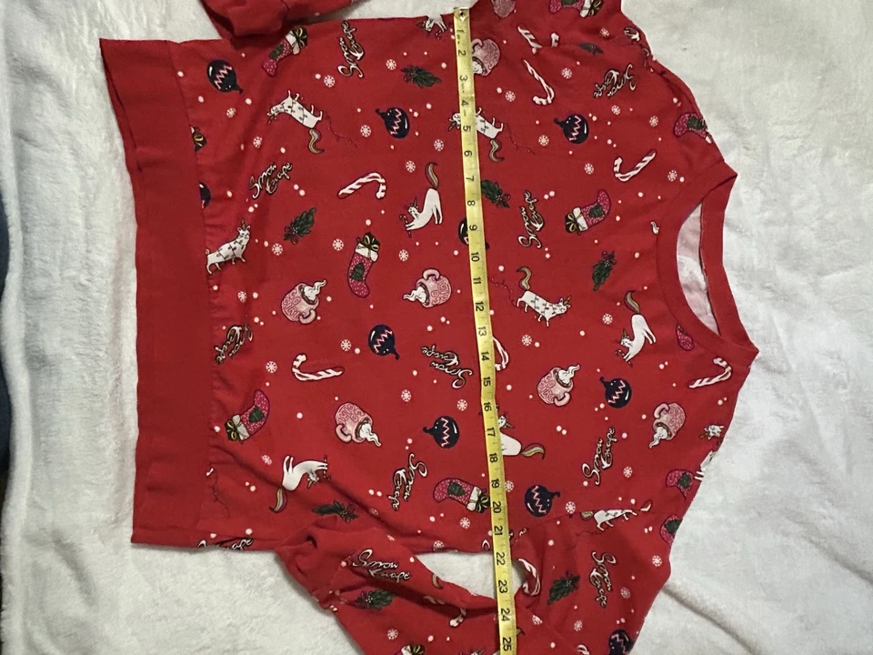 Sudadera Navidad Gato Rojo Mujer Talla Mediana Foto 2 de 4