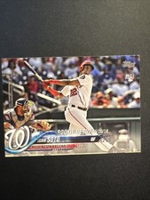 2018 Topps Update Juan Soto Rookie Card. rookie card picture