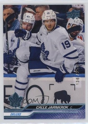 2023-24 Upper Deck Series 2 Deluxe /250 Calle Jarnkrok #420 0h3h
