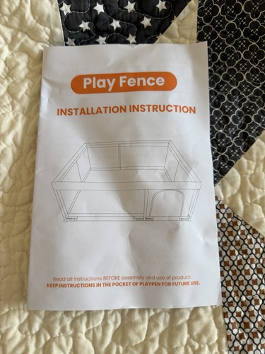 Haiksedt 70”x50” Large Baby Playpen for Babies Toddler’s or Pets NEW - Picture 4 of 6
