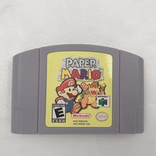 Paper Mario - Nintendo 64 (N64) Exclusive release Rare find Collector's item