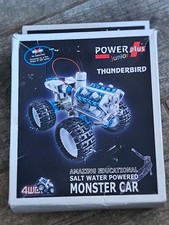Power Plus Junior STEM Building Kit Saltwater Powered Monster Car