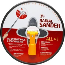 9" Drywall Sander with 360° Swivel Head - Premium Manual Hand Sander for Wall...