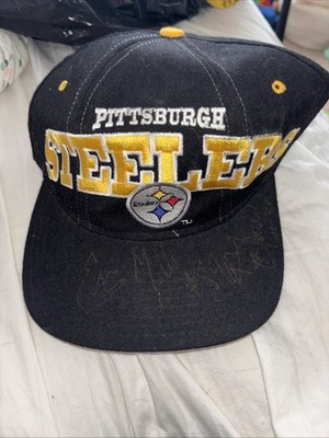 Vintage Pittsburgh Steelers NFL Starter Natural Tri Power Wool Snapback Hat Cap